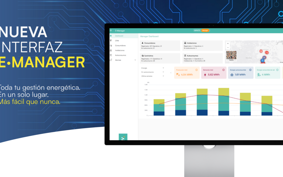 E·Manager estrena nueva interfaz: más claro, más potente, más escalable