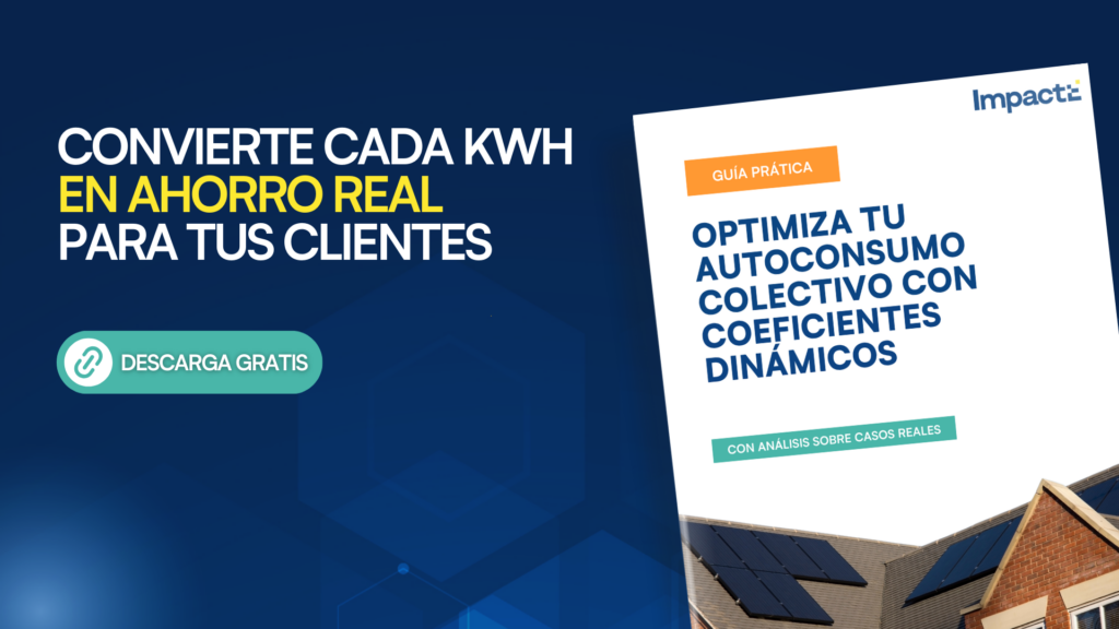 Los coeficientes de reparto en el autoconsumo colectivo: retos reales y claves para que funcionen