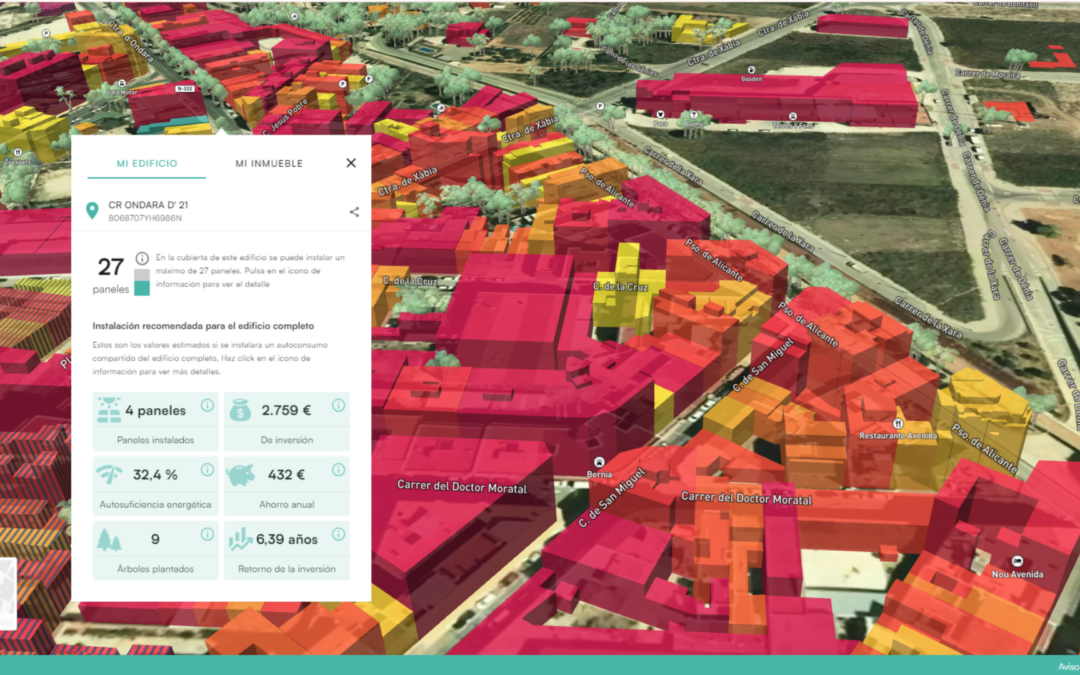 Gata de Gorgos activa su transición energética con un Mapa Solar para la ciudadanía