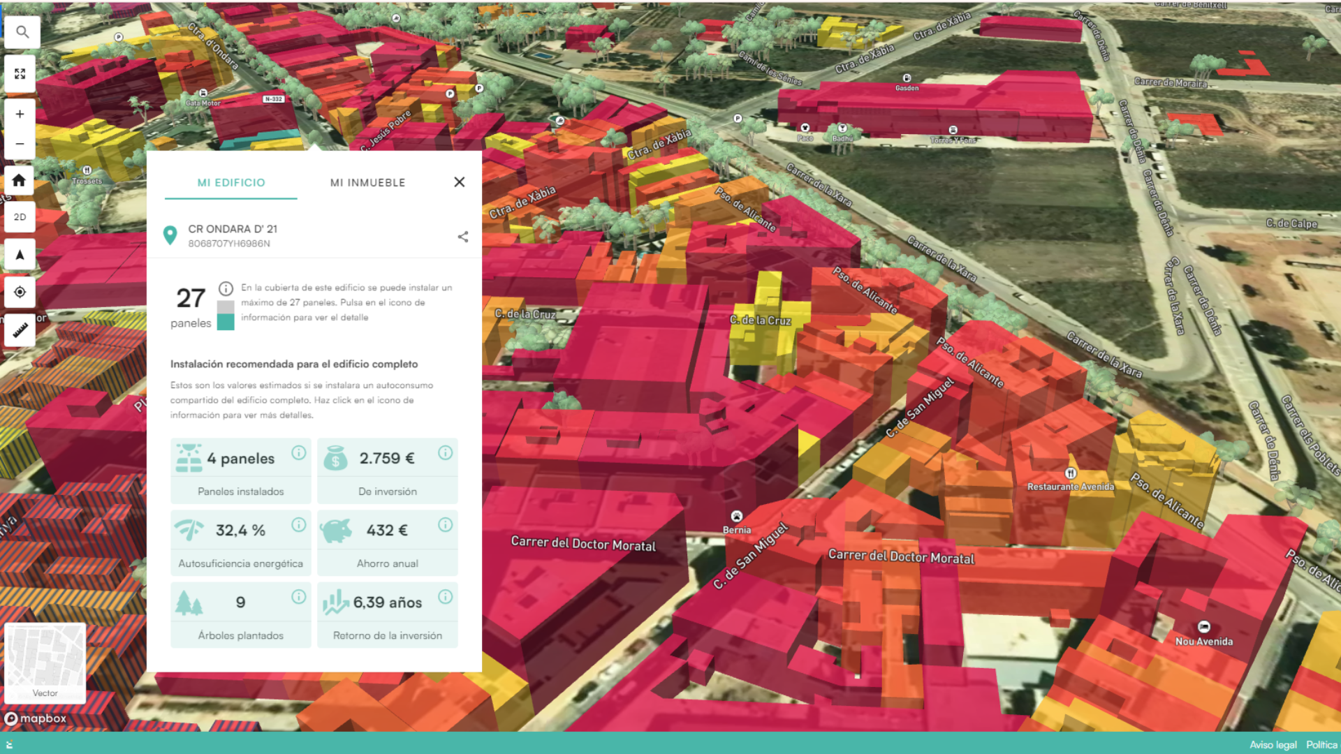 Gata de Gorgos activa su transición energética con un Mapa Solar para la ciudadanía